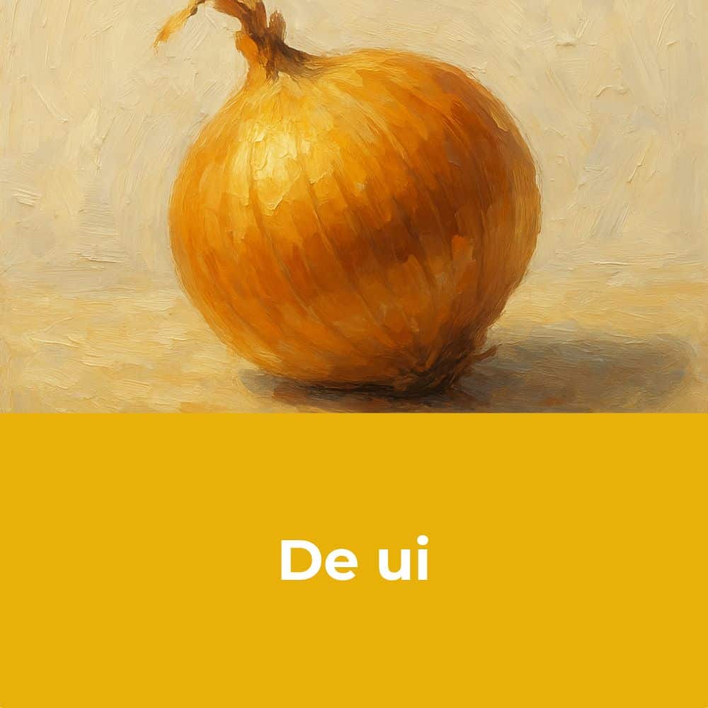 ui schilderen met olieverf